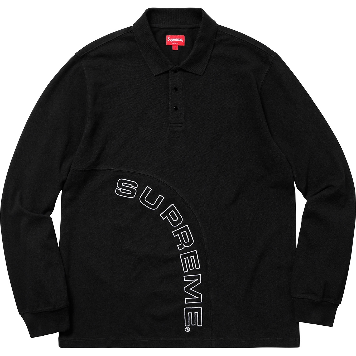 Corner Arc L/S Polo view 6